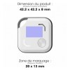 VIBETAG - Tag traceur universel compatible Google & Apple