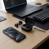 SOREI - TOUCH SCREEN EARBUDS ANC + ENC BLACK - IMPORT ONLY