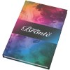Carnet A5 à couverture rigide mate Novella Brontë avec 100 feuilles