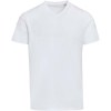 T-shirt unisexe en coton bio certifié OCS Balfour à manches courtes et col en V de 200 g/m²