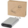 Batterie de secours Arcturus en aluminium recyclé de 2 000 mAh avec porte-clés
