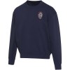 Pull unisexe OCS en coton bio oversize à col rond Boris de 280 g/m2