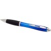 Stylo bille en plastique recyclé RCS avec corps coloré et grip noir (encre noire) Nash