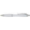 Stylo bille en plastique recyclé RCS avec corps et grip colorés (encre noire) Nash