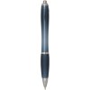 Stylo bille en plastique recyclé RCS avec corps et grip colorés (encre noire) Nash