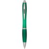 Stylo bille en plastique recyclé RCS avec corps et grip colorés (encre noire) Nash