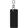 Porte-clés rectangulaire à breloques en matériaux recyclés certifié GRS Resi Plus