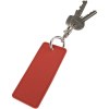 Porte-clés rectangulaire à breloques en matériaux recyclés certifié GRS Resi Plus