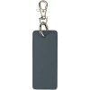 Porte-clés rectangulaire à breloques en matériaux recyclés certifié GRS Resi Plus