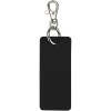 Porte-clés rectangulaire à breloques en matériaux recyclés certifié GRS Resi Plus