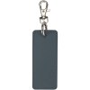 Porte-clés rectangulaire à breloques en matériaux recyclés certifié GRS Resi Plus