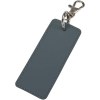 Porte-clés rectangulaire à breloques en matériaux recyclés certifié GRS Resi Plus