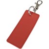 Porte-clés rectangulaire à breloques en matériaux recyclés certifié GRS Resi Plus