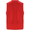 Gilet de travail multi-poches à col en V Venera de 200 g/m2