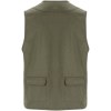 Gilet de travail multi-poches à col en V Venera de 200 g/m2