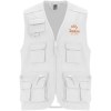 Gilet de travail multi-poches à col en V Venera de 200 g/m2