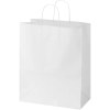 Sac en papier Kraft 80 à 90 g/m2 avec poignées torsadées 32 x 17 x 39 cm