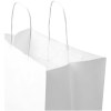 Sac en papier Kraft 80 à 90 g/m2 avec poignées torsadées 32 x 17 x 39 cm