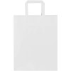 Sac en papier Kraft 80 g/m2 avec poignées plates 25 x 15 x 32 cm