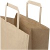 Sac en papier Kraft 80 g/m2 avec poignées plates 25 x 15 x 32 cm