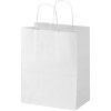 Sac en papier Kraft 80 à 90 g/m2 avec poignées torsadées 25 x 15 x 32 cm