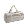 Sac de sport cincinnati en coton/lurex argent 90gsm 50x38x24cm