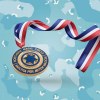 Médaille - Médaille avec ruban Ø 60 mm RB-02