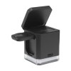 Support de charge/chargeur rapide 3 en 1 avec un boîtier fabriqué à partir d'ABS recyclé certifié RCS à 100%