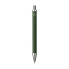 Stylo à bille à encre bleue dont le corps est fabriqué en aluminium 100% recyclé, avec une finition mate