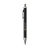 Stylo à bille à encre bleue dont le corps est fabriqué en aluminium 100% recyclé, avec une finition mate