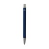 Stylo à bille à encre bleue dont le corps est fabriqué en aluminium 100% recyclé, avec une finition mate