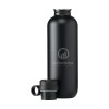 Bouteille d'eau à simple paroi et anti-fuite en acier inoxydable recyclé