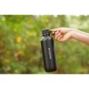 Bouteille d'eau à simple paroi et anti-fuite en acier inoxydable recyclé