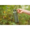 Bouteille d'eau à simple paroi et anti-fuite en acier inoxydable recyclé