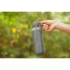 Bouteille d'eau à simple paroi et anti-fuite en acier inoxydable recyclé