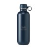 Bouteille d'eau à simple paroi et anti-fuite en acier inoxydable recyclé