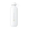Bouteille d'eau à simple paroi et anti-fuite en acier inoxydable recyclé