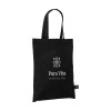 Petit sac compact en coton avec anses courtes, composé à 60 % de coton recyclé et à 40 % de polyester recyclé (140 g/m²)