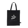 Petit sac compact en coton avec anses courtes, composé à 60 % de coton recyclé et à 40 % de polyester recyclé (140 g/m²)