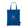 Petit sac compact en coton avec anses courtes, composé à 60 % de coton recyclé et à 40 % de polyester recyclé (140 g/m²)