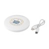 Miroir de maquillage compact et rond (Ø 8,3 cm) en ABS avec deux miroirs en verre, dont un dans le couvercle