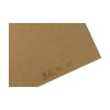 Conférencier/porte-documents en carton kraft robuste certifié FSC 100% (350 g/m²)