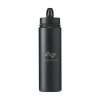Bouteille d'eau à simple paroi en acier inoxydable recyclé
