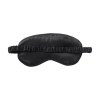 Masque de sommeil occultant en satin de polyester doux
