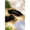 Masque de sommeil occultant en satin de polyester doux