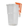 Le clip Mr Clipr est la solution idéale pour transporter un gobelet ou une bouteille sans les mains lors de festivals et de fêtes