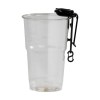 Le clip Mr Clipr est la solution idéale pour transporter un gobelet ou une bouteille sans les mains lors de festivals et de fêtes