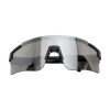 Lunettes de soleil de sport avec verres miroir fumés