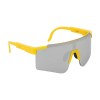 Lunettes de soleil de sport avec verres miroir fumés