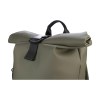 Sac à dos sportif à fermeture 'roll-top', avec fermeture en plastique robuste, de la marque italienne Tucano